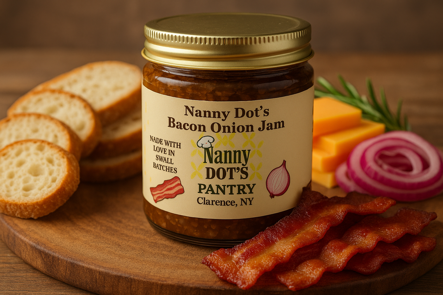 Nanny Dots Bacon Onion Jam