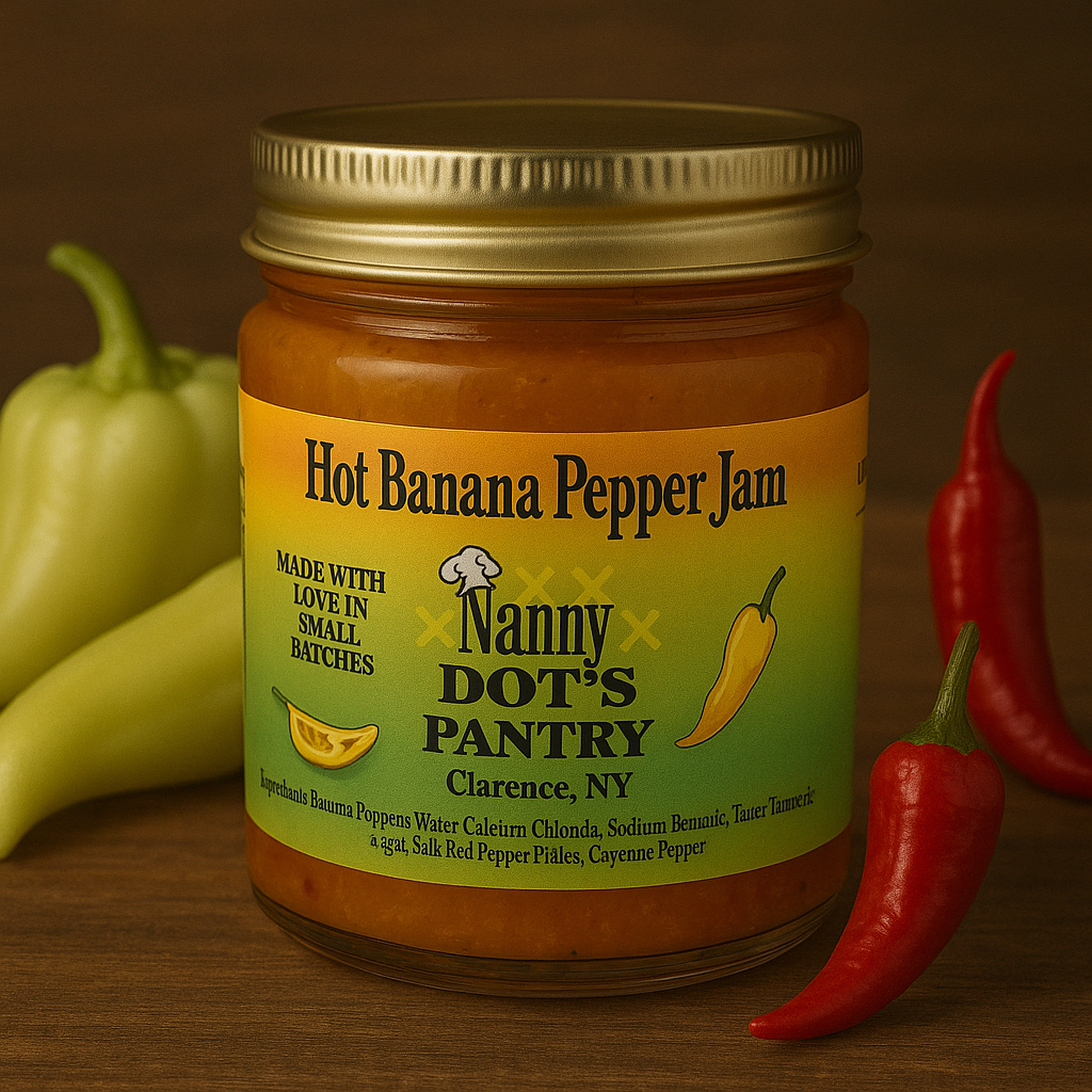 Hot Banana Pepper Jam