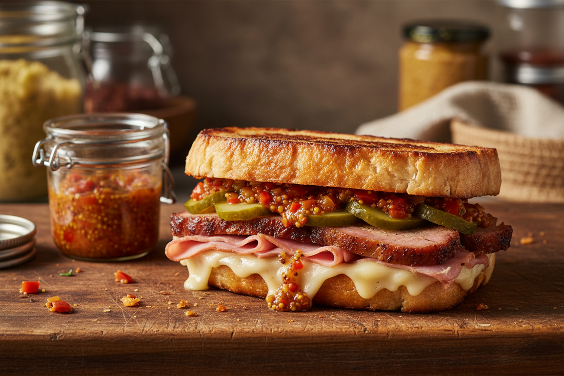 The Ultimate Cuban Sandwich with a Heritage Twis