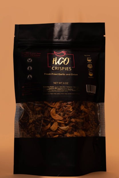 HCO Crispies- Fried Garlic and Onion Seasoning for Foodie