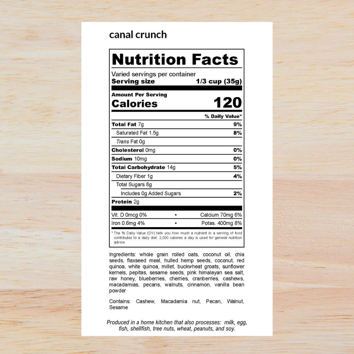 So Good Granola – Canal Crunch