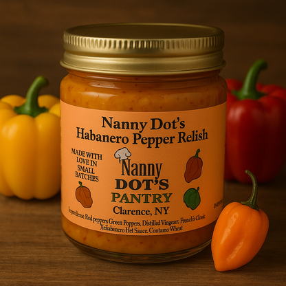 Nanny Dots Habanero Pepper Relish