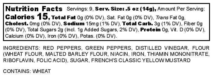 Nanny Dots Pepper Relish