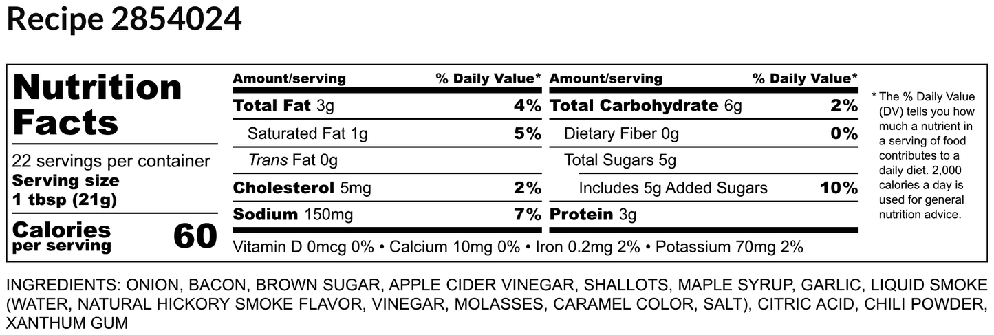 Smoky Bacon Onion Jam
