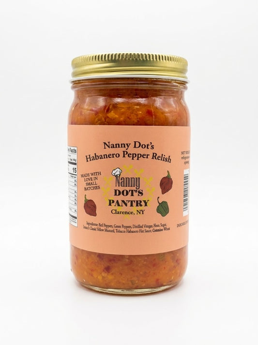 Nanny Dots Habanero Pepper Relish